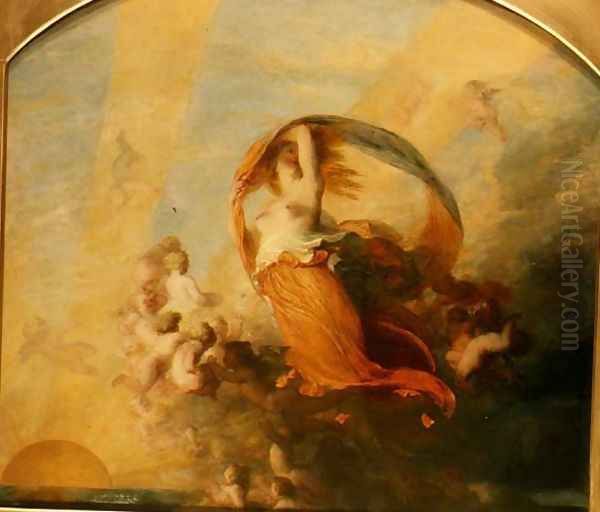 Aurora Oil Painting by George Frederick Watts