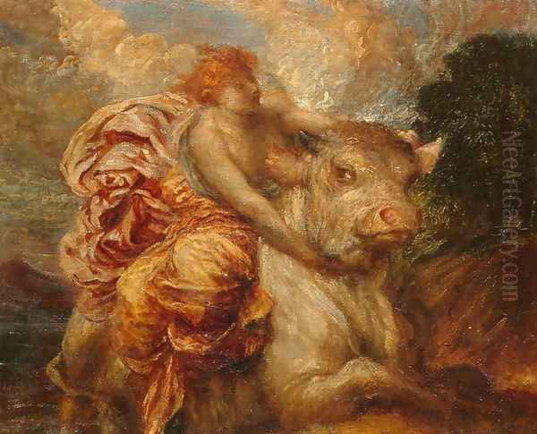 Europa Oil Painting by George Frederick Watts