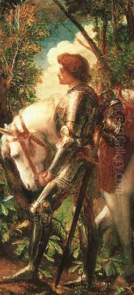 Sir Galahad 2 Oil Painting by George Frederick Watts