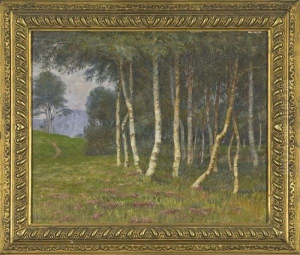 Bosco Di Betulle by Luigi Arbarello