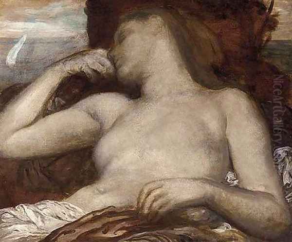 Ariadne 2 Oil Painting by George Frederick Watts