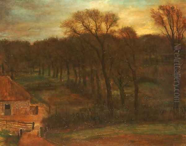 Freshwater, near Farringford, c.1875 Oil Painting by George Frederick Watts