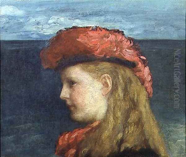 By the Sea Oil Painting by George Frederick Watts