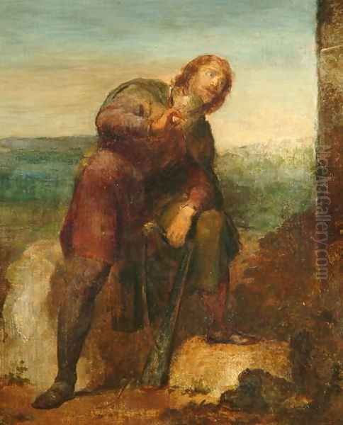 Blondel, 1841 Oil Painting by George Frederick Watts