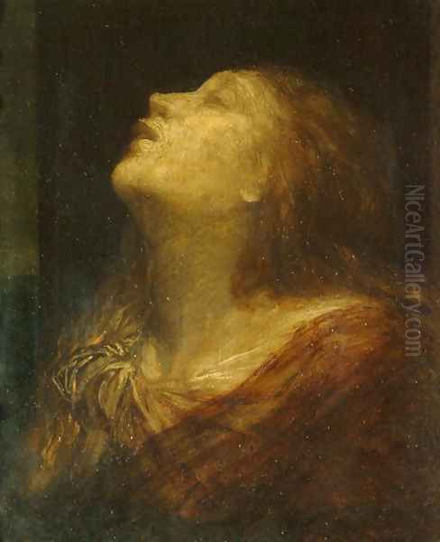 Magdalen Oil Painting by George Frederick Watts