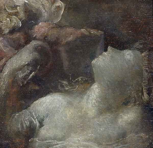 Study for 'Ophelia', c.1870 Oil Painting by George Frederick Watts