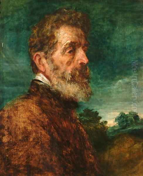 Earl of Shrewsbury (1803-68) 1862 Oil Painting by George Frederick Watts