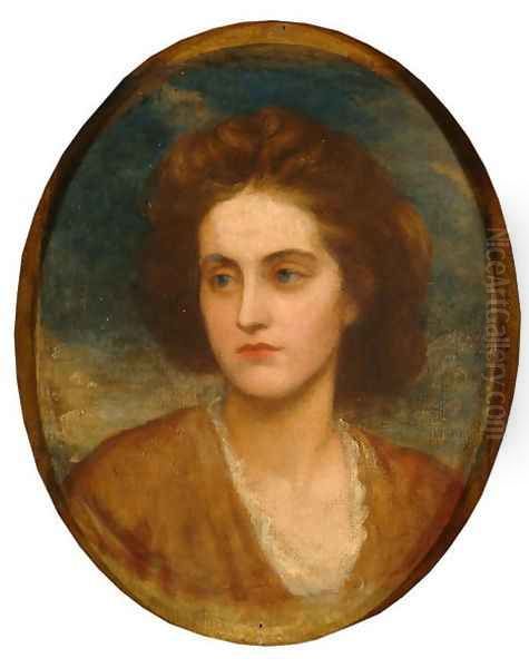 Lady Lilford (d.1930) 1865 Oil Painting by George Frederick Watts