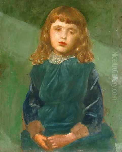 Lucy Bond, 1880 Oil Painting by George Frederick Watts