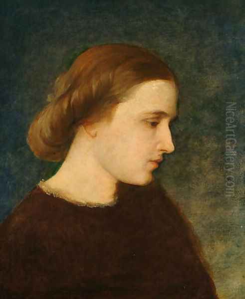 Miss Mildmay, c.1856 Oil Painting by George Frederick Watts