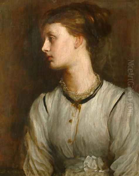 Miss May Princep, c.1869 Oil Painting by George Frederick Watts