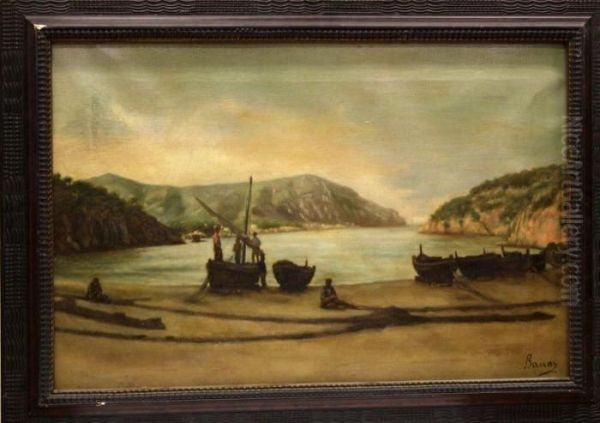 Paisaje Costero Oil Painting by Juan Manuel Baixas Carrete