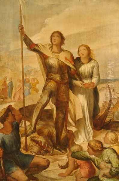 St George, 1852 2 by George Frederick Watts