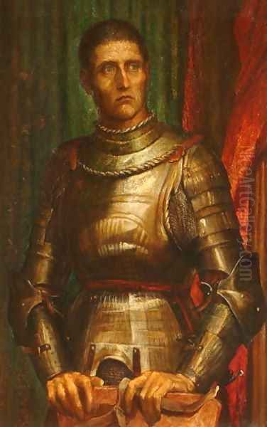 The Condottiere, 1883 Oil Painting by George Frederick Watts