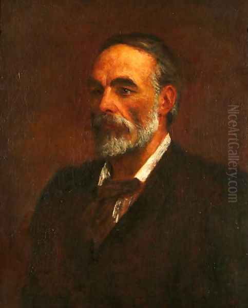 John Burns (1858-1943) 1897 Oil Painting by George Frederick Watts