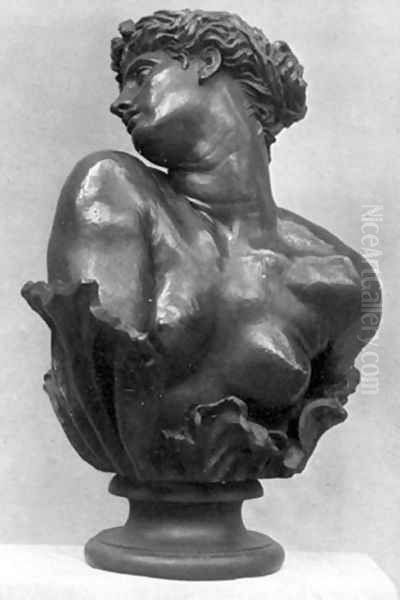 Clytie Oil Painting by George Frederick Watts