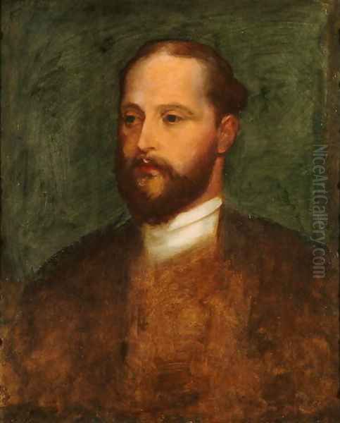 King Edward VII (1841-1910) 1878 Oil Painting by George Frederick Watts