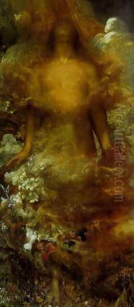 Eve Oil Painting by George Frederick Watts