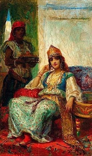 Princesse Orientale Oil Painting by Felix Joseph Barrias