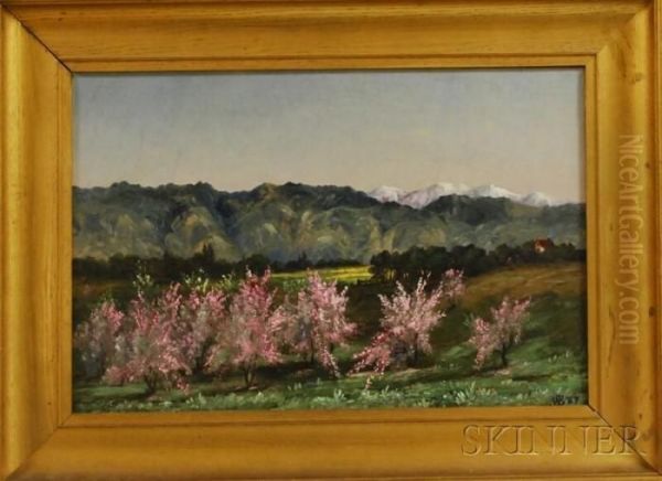 Valley Grove Oil Painting by Gamaliel Waldo Beaman