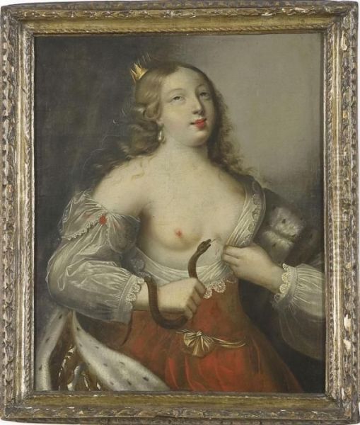 La Morte Di Cleopatra Oil Painting by Charles Beaubrun