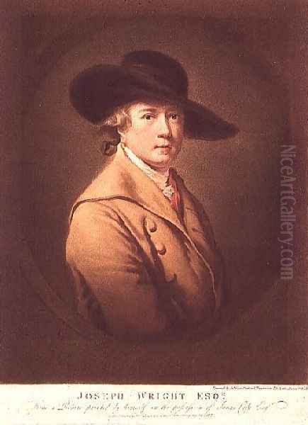 Joseph Wright of Derby by James Ward (1769-1859), 1807 Oil Painting by James Ward