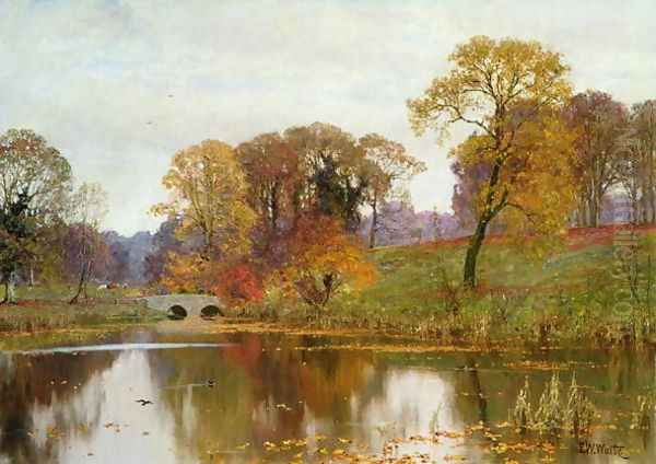 Late Autumn, 1911 Oil Painting by Edward Wilkins Waite