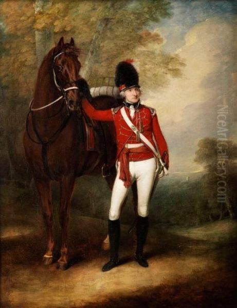 Portrait Des Colonel Charles Herries Oil Painting by William Redmore Bigg