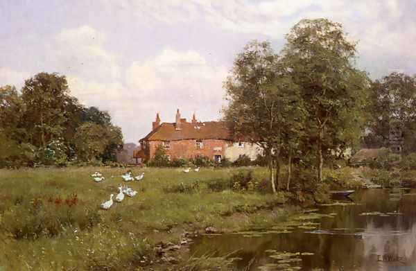 Summer Evening: Woolhampton, Berkshire, 1898 by Edward Wilkins Waite