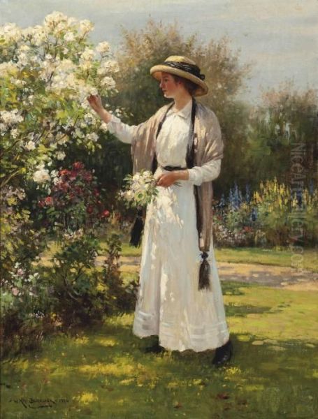 Summertime Oil Painting by William Kay Blacklock