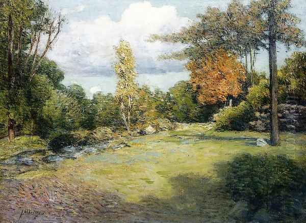 Autumn Days Oil Painting by Julian Alden Weir