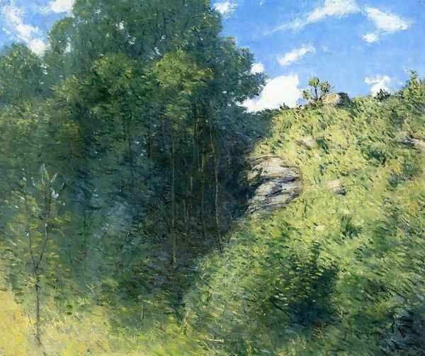 Ravine Near Branchville Oil Painting by Julian Alden Weir