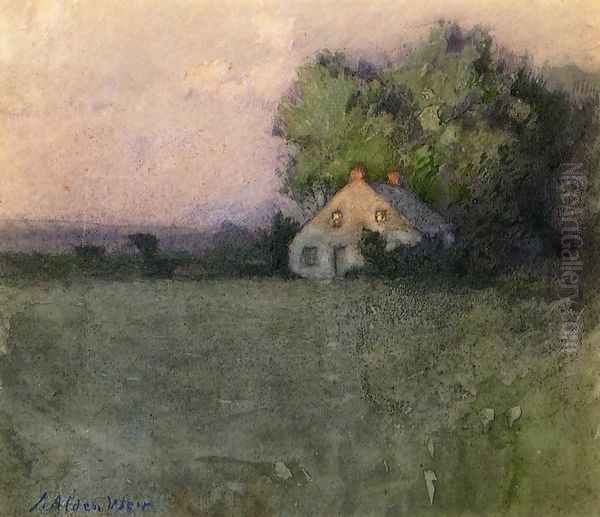 Branchville Connecticut Oil Painting by Julian Alden Weir