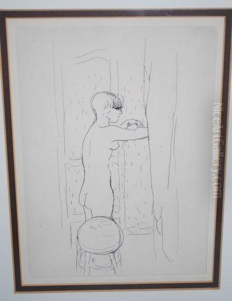 Toilette Oil Painting by Pierre Bonnard