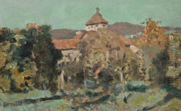 Paysage Du Dauphine (le Grand-lemps) Oil Painting by Pierre Bonnard