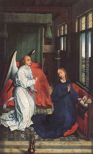 Annunciation Oil Painting by Rogier van der Weyden