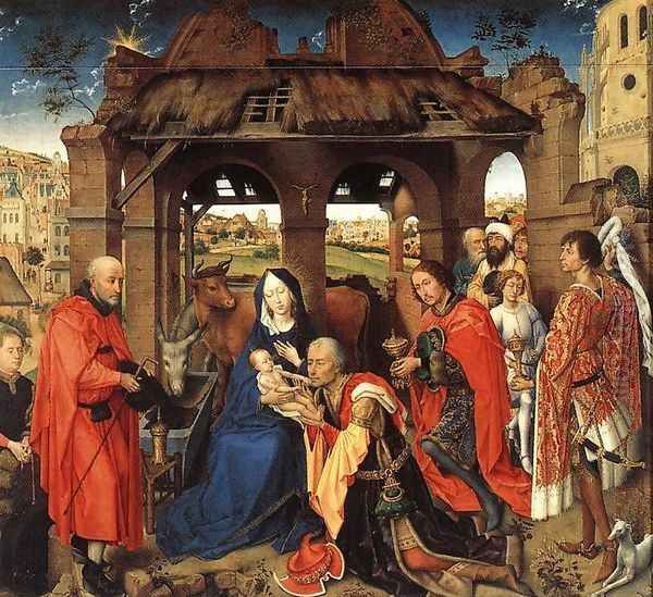 Adoration of the Magi Oil Painting by Rogier van der Weyden