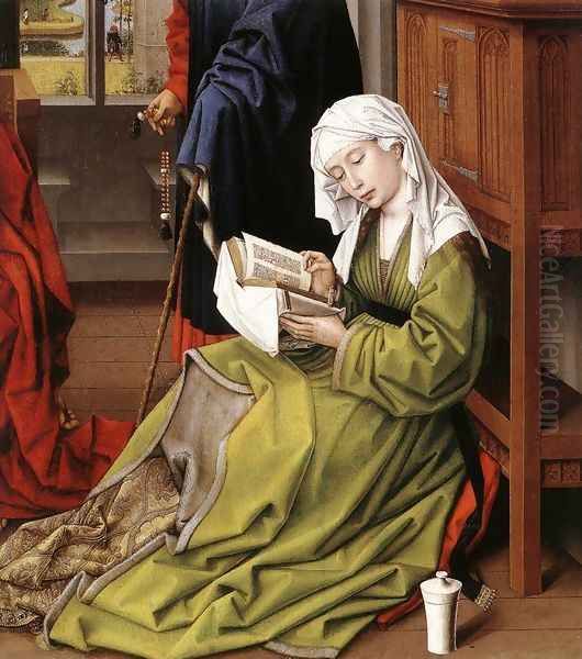 The Magdalene Reading c. 1445 Oil Painting by Rogier van der Weyden