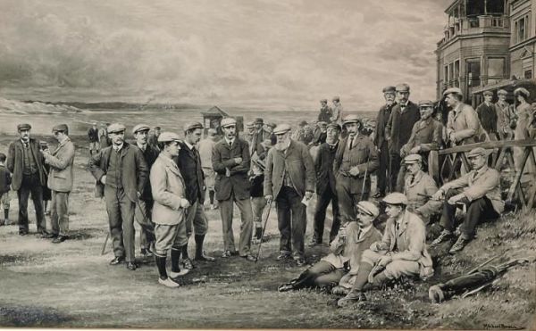 St. Andrews: Surviving Open Champions Oil Painting by Michael Brown