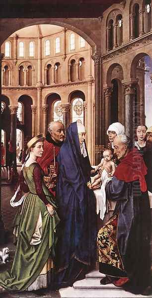 Presentation of Christ Oil Painting by Rogier van der Weyden