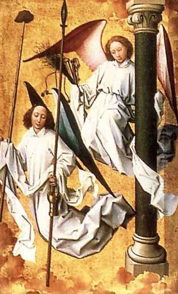 The Last Judgment (detail-13) 1446-52 Oil Painting by Rogier van der Weyden