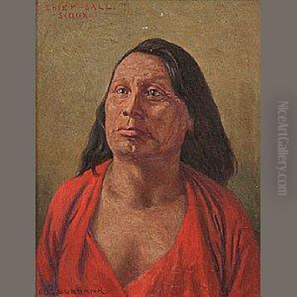 Chief Gall, Sioux Oil Painting by Elbridge Ayer Burbank