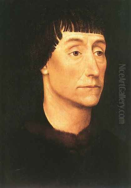 Portrait of a Man 1455-60 Oil Painting by Rogier van der Weyden