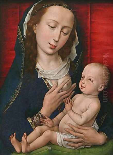 Madonna and Child Oil Painting by Rogier van der Weyden