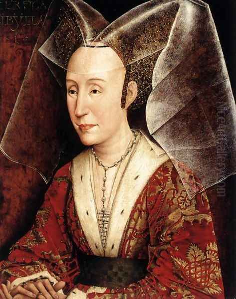 Isabella of Portugal Oil Painting by Rogier van der Weyden