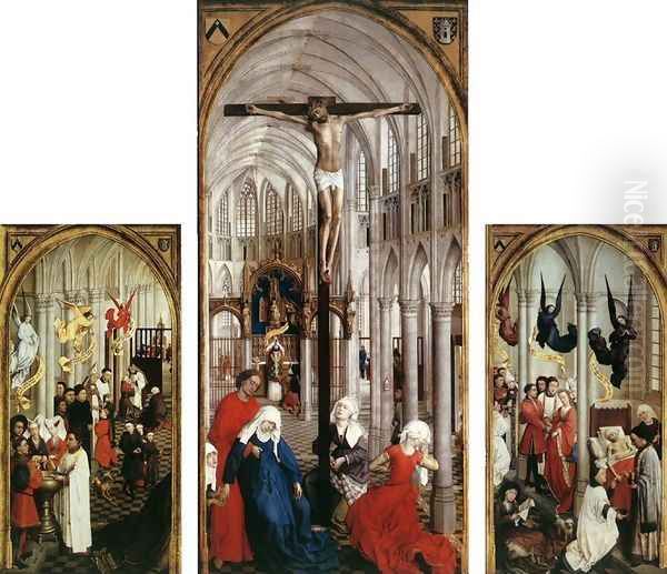 Full view 2 Oil Painting by Rogier van der Weyden