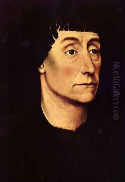 Portrait of Pierre de Beffremont Oil Painting by Rogier van der Weyden