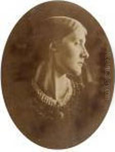 Julia Jackson Oil Painting by Julia Margaret Cameron