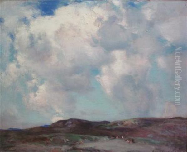 On The Perthshire Hills by James Campbell Mitchell