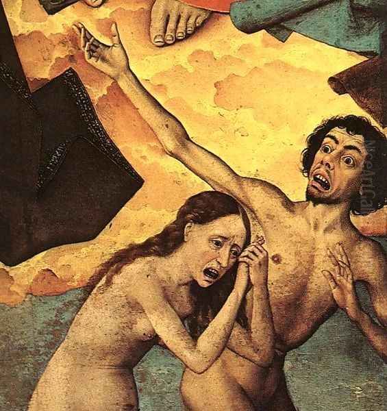 The Last Judgment (detail) 3 Oil Painting by Rogier van der Weyden